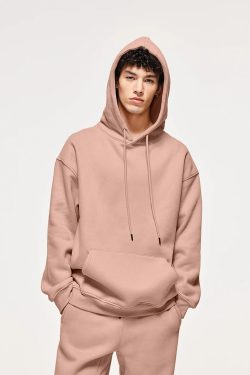 Colorful Y2K Retro Style Pullover Hoodie - Perfect for 90s and Grunge Outfits