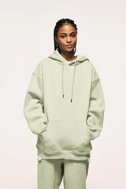 Colorful Y2K Retro Style Pullover Hoodie - Perfect for 90s and Grunge Outfits