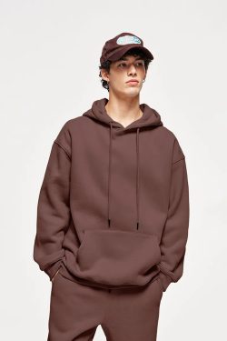 Colorful Y2K Retro Style Pullover Hoodie - Perfect for 90s and Grunge Outfits