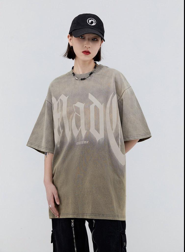 Grunge Y2K Fashion Extreme Tee - Retro 90s Style Douyin Dress Top
