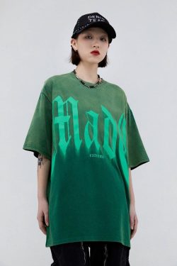 Grunge Y2K Fashion Extreme Tee - Retro 90s Style Douyin Dress Top