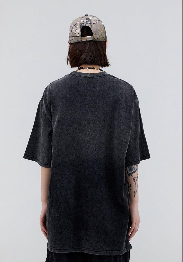 Grunge Y2K Fashion Extreme Tee - Retro 90s Style Douyin Dress Top