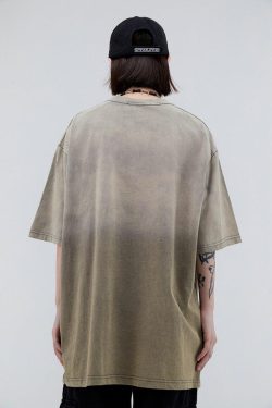Grunge Y2K Fashion Extreme Tee - Retro 90s Style Douyin Dress Top
