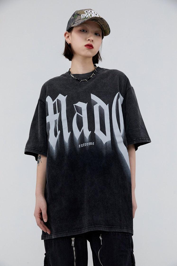 Grunge Y2K Fashion Extreme Tee - Retro 90s Style Douyin Dress Top