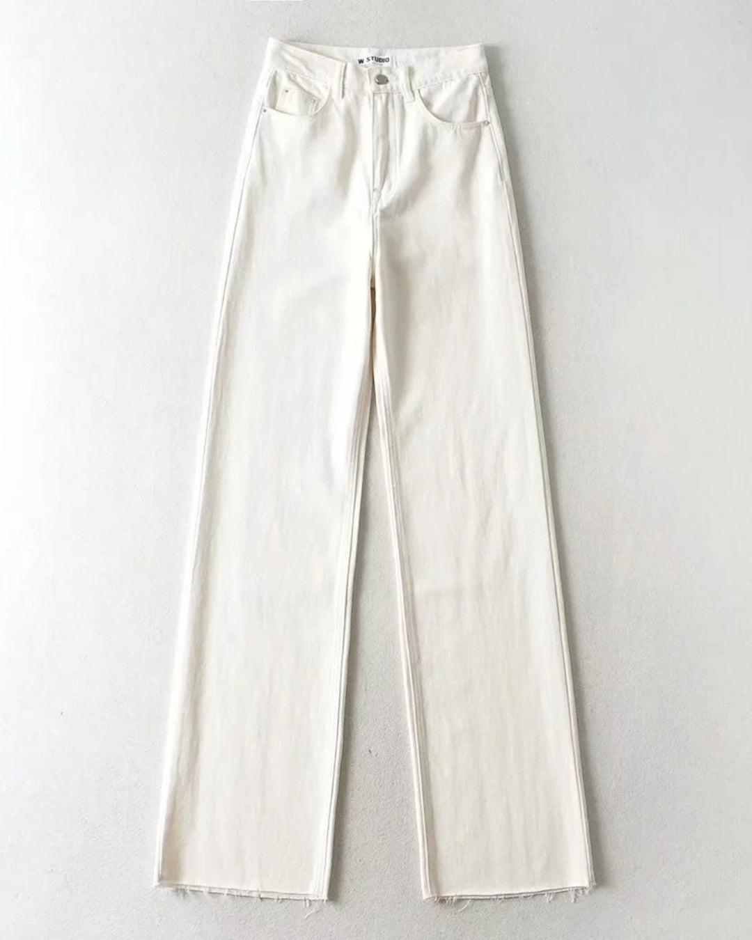 High Waist Retro Washed Y2K Jeans - Perfect for 90s and Y2K Fashion Outfits