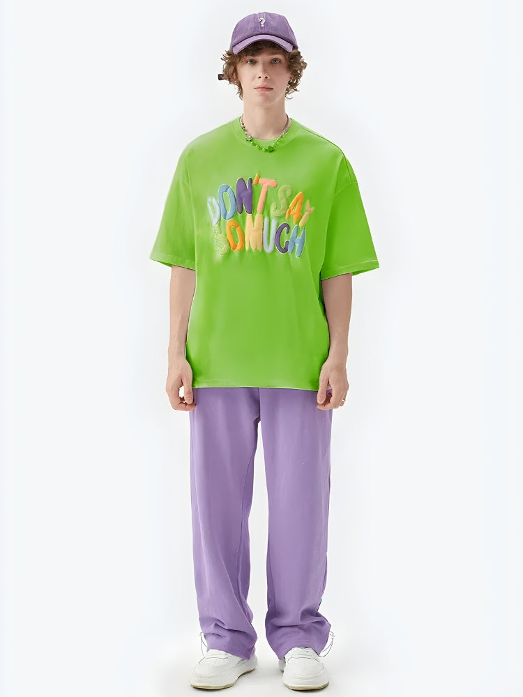 Retro Y2K 'Don't Say So Much' Tee - Perfect for 90s and Grunge Outfits