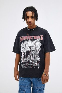 Retro Y2K Countdown to Extinction Tee - Perfect for 90s and Grunge Outfits