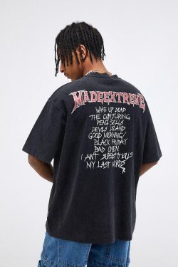 Retro Y2K Countdown to Extinction Tee - Perfect for 90s and Grunge Outfits