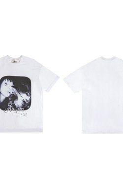 Retro Y2K Grunge Embryo Made Tee - Perfect 90s Fashion Statement