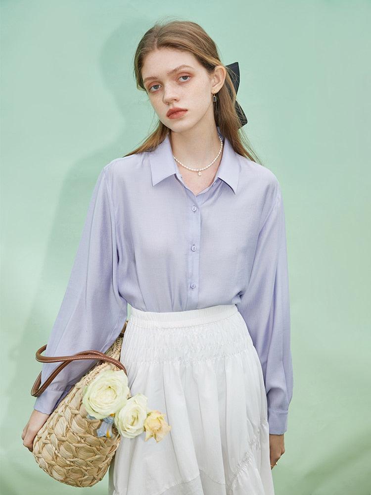 Retro Y2K Soft Color Shirt - Perfect for 90s and Grunge Outfits