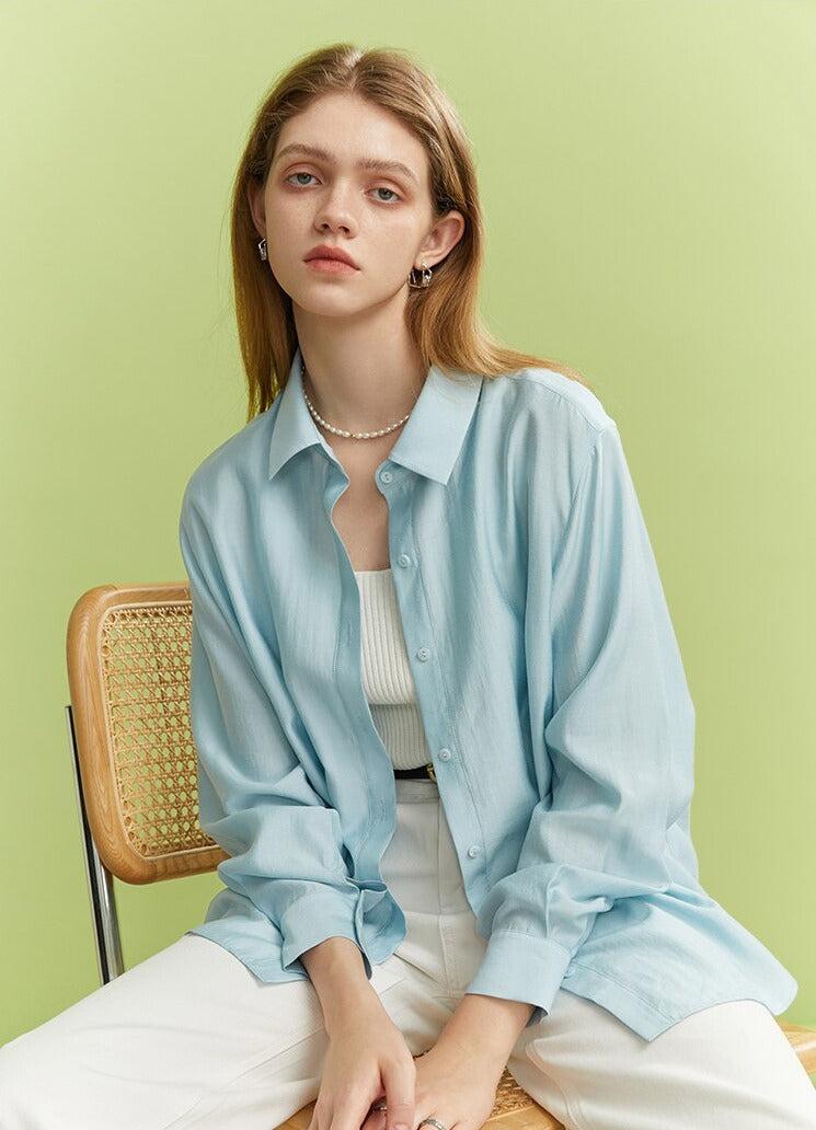 Retro Y2K Soft Color Shirt - Perfect for 90s and Grunge Outfits