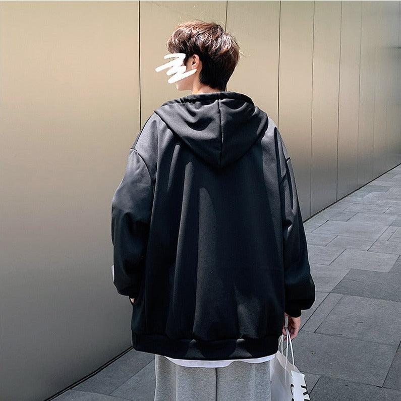 Retro Y2K Zip-Up Hoodie - Casual 90s Fashion for Women