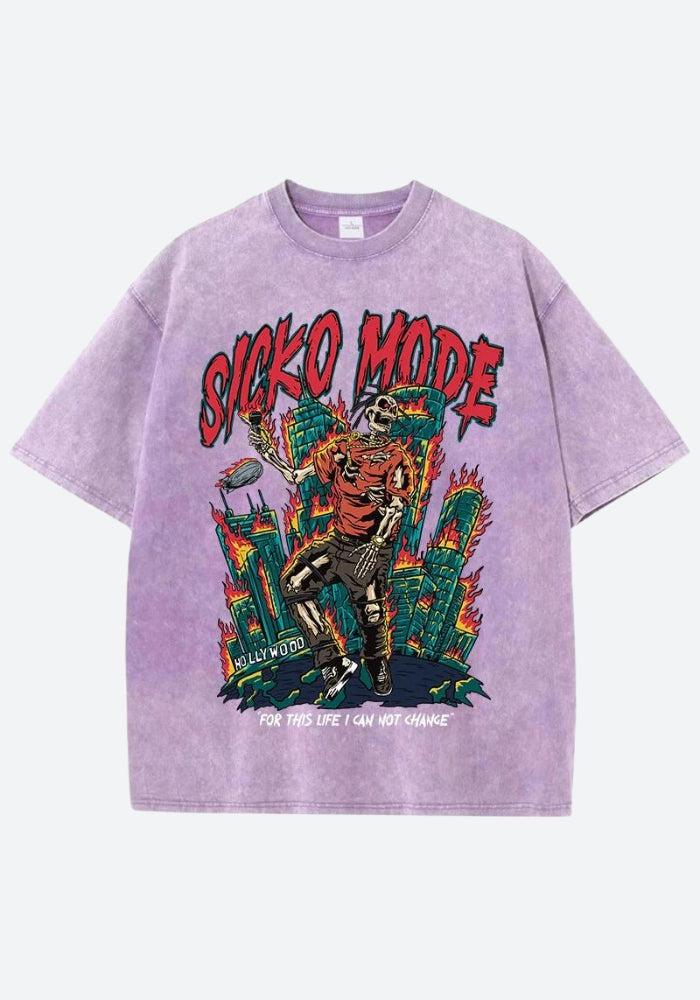 Travis Scott Sicko Mode Tee - Retro Y2K Fashion, 90s Grunge Style, Perfect Y2K Outfit