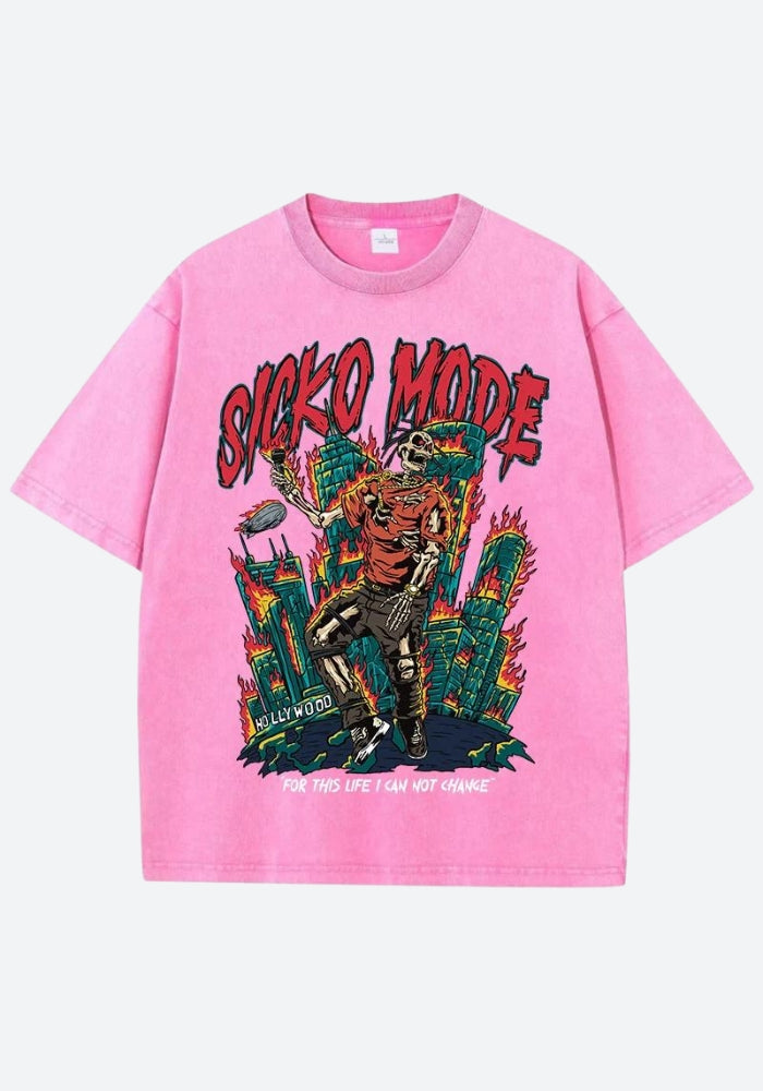 Travis Scott Sicko Mode Tee - Retro Y2K Fashion, 90s Grunge Style, Perfect Y2K Outfit