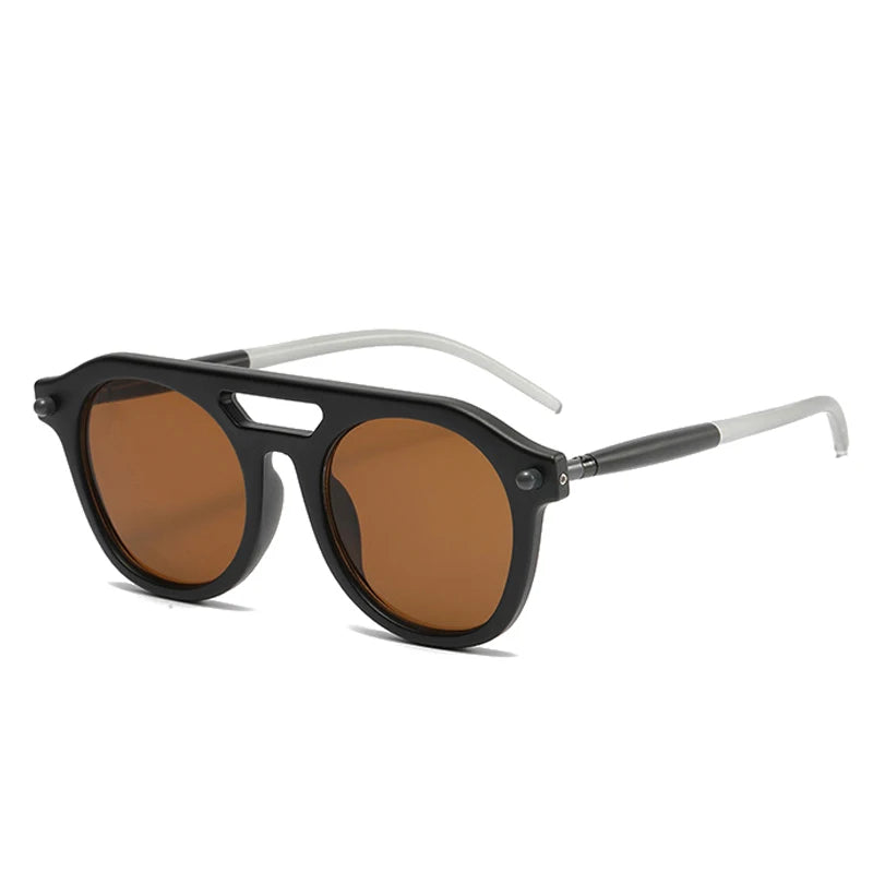 Vintage Oval Sunglasses - Retro Y2K Fashion, 90s Grunge Style, Perfect for Y2K Summer Outfits