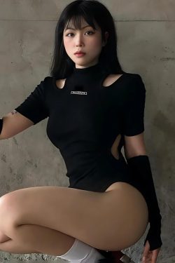 Y2K Cyberpunk Cut Out Corduroy Bodysuit - Retro Grunge Style