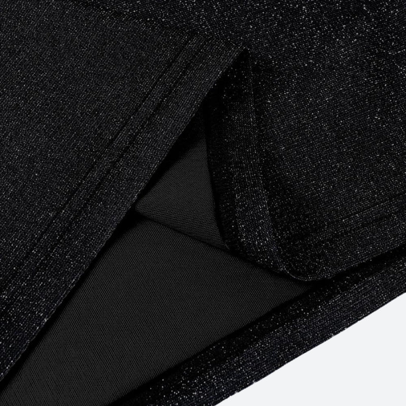 Y2K Glitter Backless Mini Dress - Perfect for Retro Club Outfits and 90s Fashion