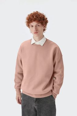 Y2K Retro Candy Basic Sweatshirt - Perfect for 90s and Grunge Outfits