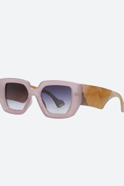Y2K Retro Casualcore Oversized Square Sunglasses - Perfect for 90s and Grunge Outfits