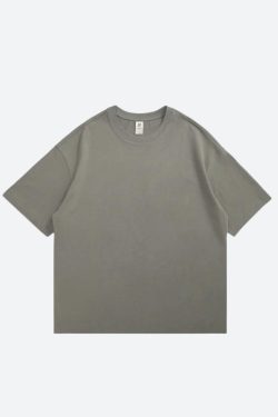 Y2K Retro Skater Casual Basic Tee - Perfect for 90s and Y2K Summer Outfits