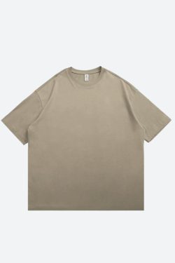 Y2K Retro Skater Casual Basic Tee - Perfect for 90s and Y2K Summer Outfits