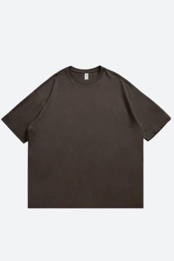 Y2K Retro Skater Casual Basic Tee - Perfect for 90s and Y2K Summer Outfits