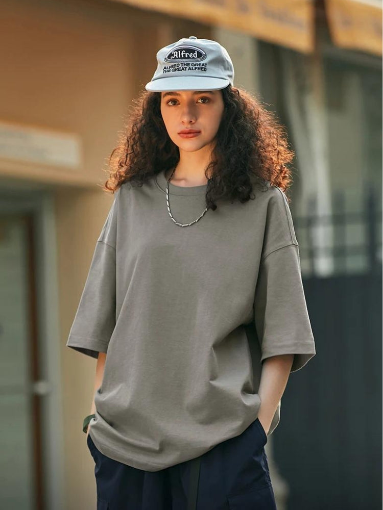 Y2K Retro Skater Casual Basic Tee - Perfect for 90s and Y2K Summer Outfits