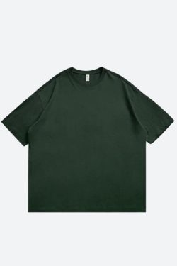 Y2K Retro Skater Casual Basic Tee - Perfect for 90s and Y2K Summer Outfits