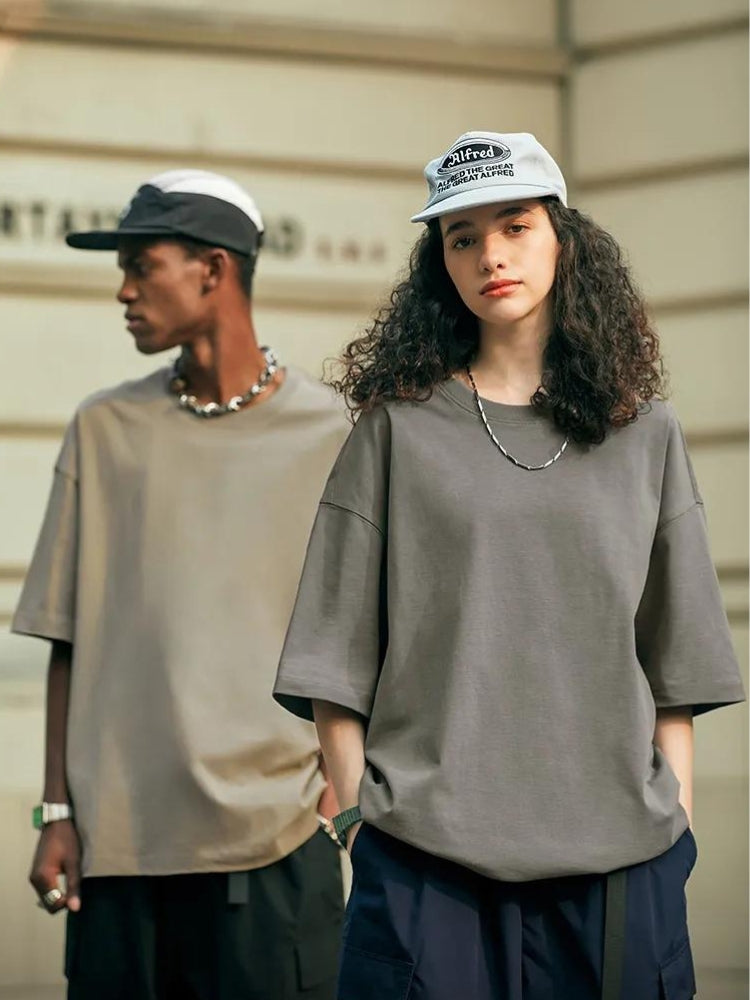 Y2K Retro Skater Casual Basic Tee - Perfect for 90s and Y2K Summer Outfits