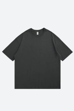 Y2K Retro Skater Casual Basic Tee - Perfect for 90s and Y2K Summer Outfits