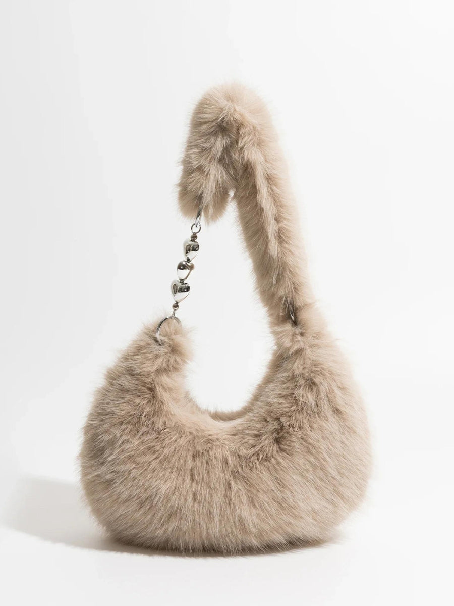 Y2K Retro Soft Girl Fluffy Bag - Perfect for 90s and Y2K Summer Outfits