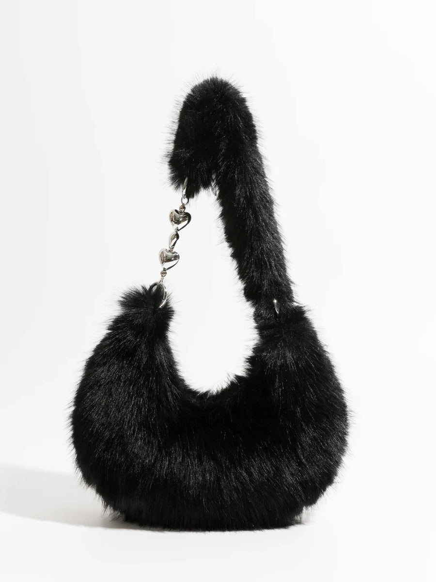 Y2K Retro Soft Girl Fluffy Bag - Perfect for 90s and Y2K Summer Outfits