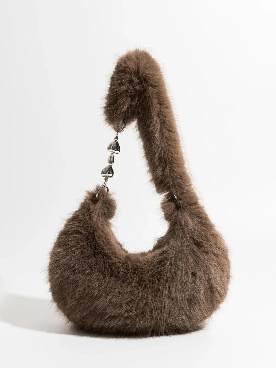 Y2K Retro Soft Girl Fluffy Bag - Perfect for 90s and Y2K Summer Outfits