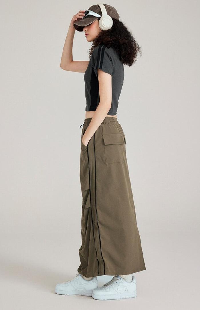 Y2K Retro Style Basic Cropped Tee - Perfect for 90s and Y2K Summer Outfits