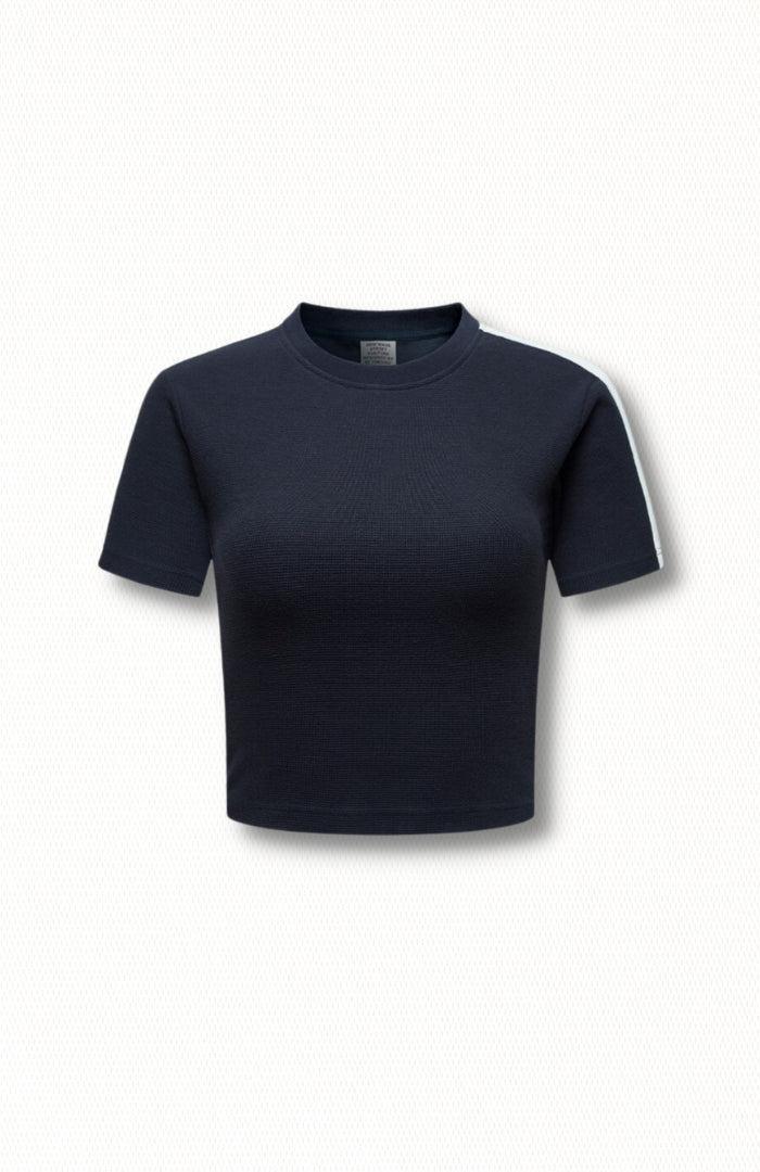 Y2K Retro Style Basic Cropped Tee - Perfect for 90s and Y2K Summer Outfits