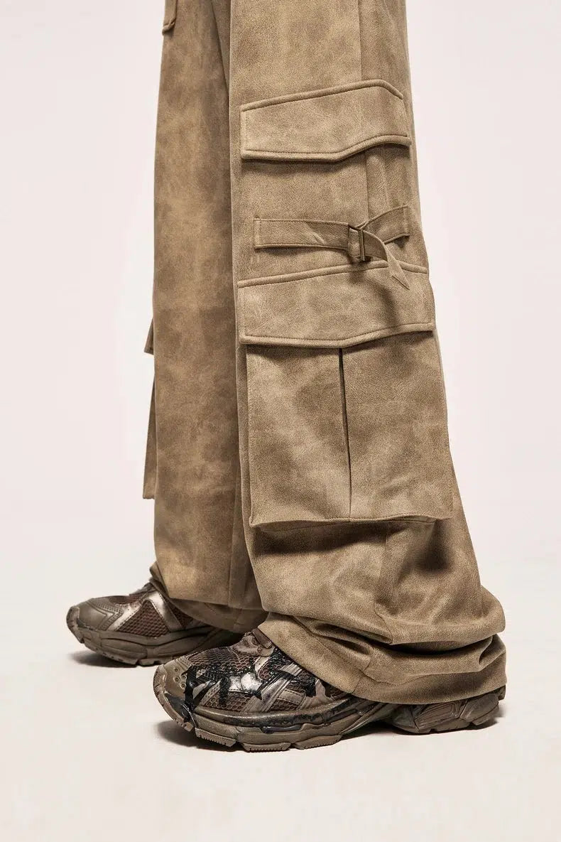 Y2K Safari Cargo Pants - Retro Style 90s Fashion Grunge Outfits