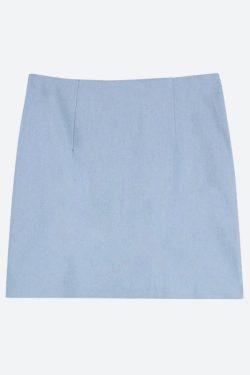 Y2K Soft Girl Cat Heart Mini Skirt - Retro 90s Fashion Grunge Outfit