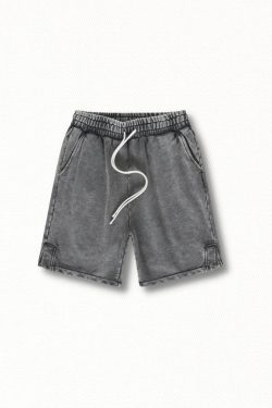 Y2K Summer Drawstring Waist Loose Shorts - Retro 90s Fashion Grunge Outfits
