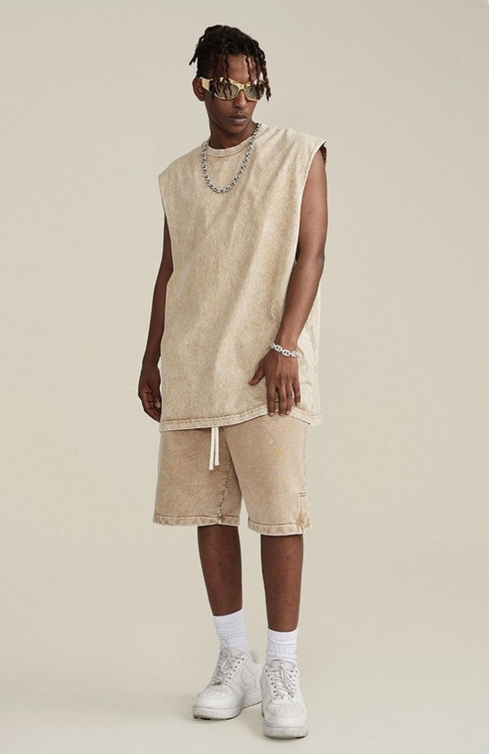 Y2K Summer Drawstring Waist Loose Shorts - Retro 90s Fashion Grunge Outfits