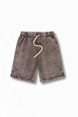 Y2K Summer Drawstring Waist Loose Shorts - Retro 90s Fashion Grunge Outfits
