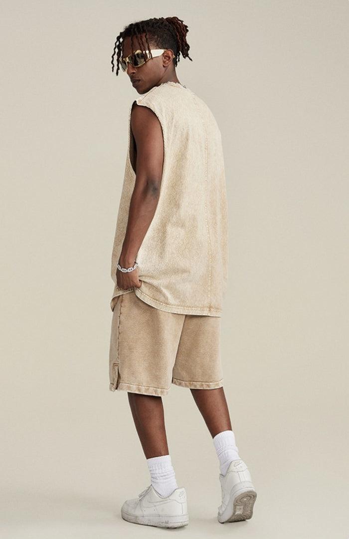 Y2K Summer Drawstring Waist Loose Shorts - Retro 90s Fashion Grunge Outfits