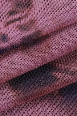 Y2K Tie Dye Mesh Mini Skirt - Retro 90s Grunge Style