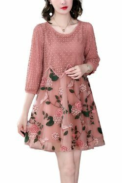2023 Y2K Summer Floral Silk Dress - Retro 90s Grunge, Pastel Goth, Party & Club Outfits