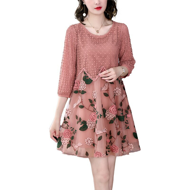 2023 Y2K Summer Floral Silk Dress - Retro 90s Grunge, Pastel Goth, Party & Club Outfits
