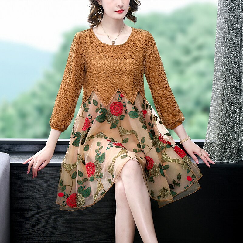 2023 Y2K Summer Floral Silk Dress - Retro 90s Grunge, Pastel Goth, Party & Club Outfits