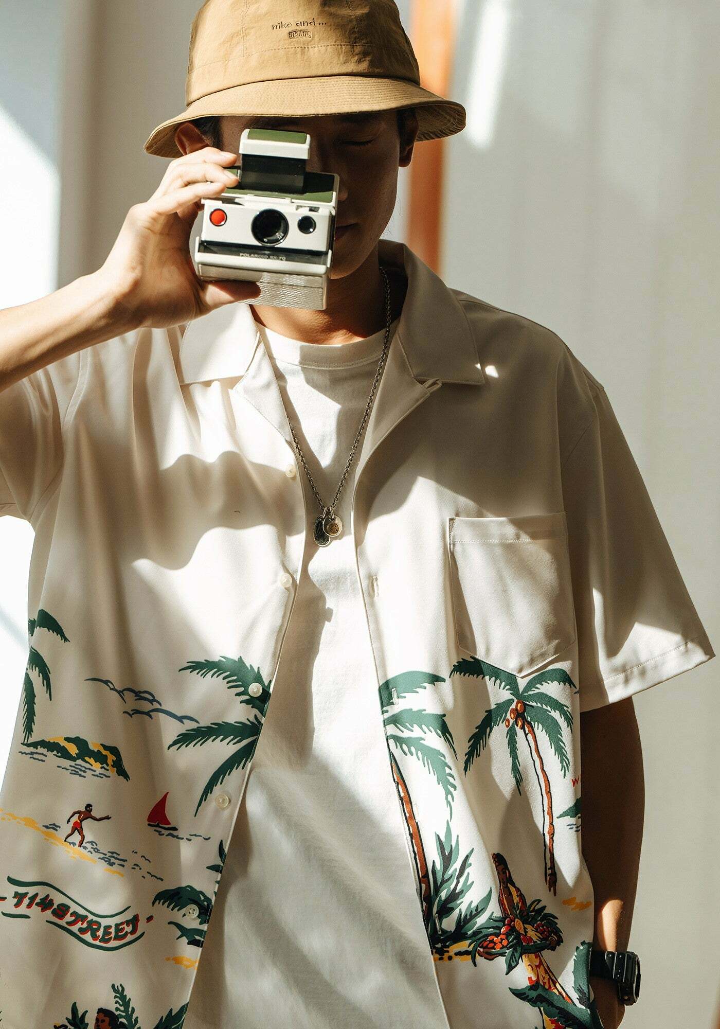 714street 'Breeze' Button-Up Shirt - Y2K Summer Grunge, 90s Retro, Pastel Goth, Y2K Club