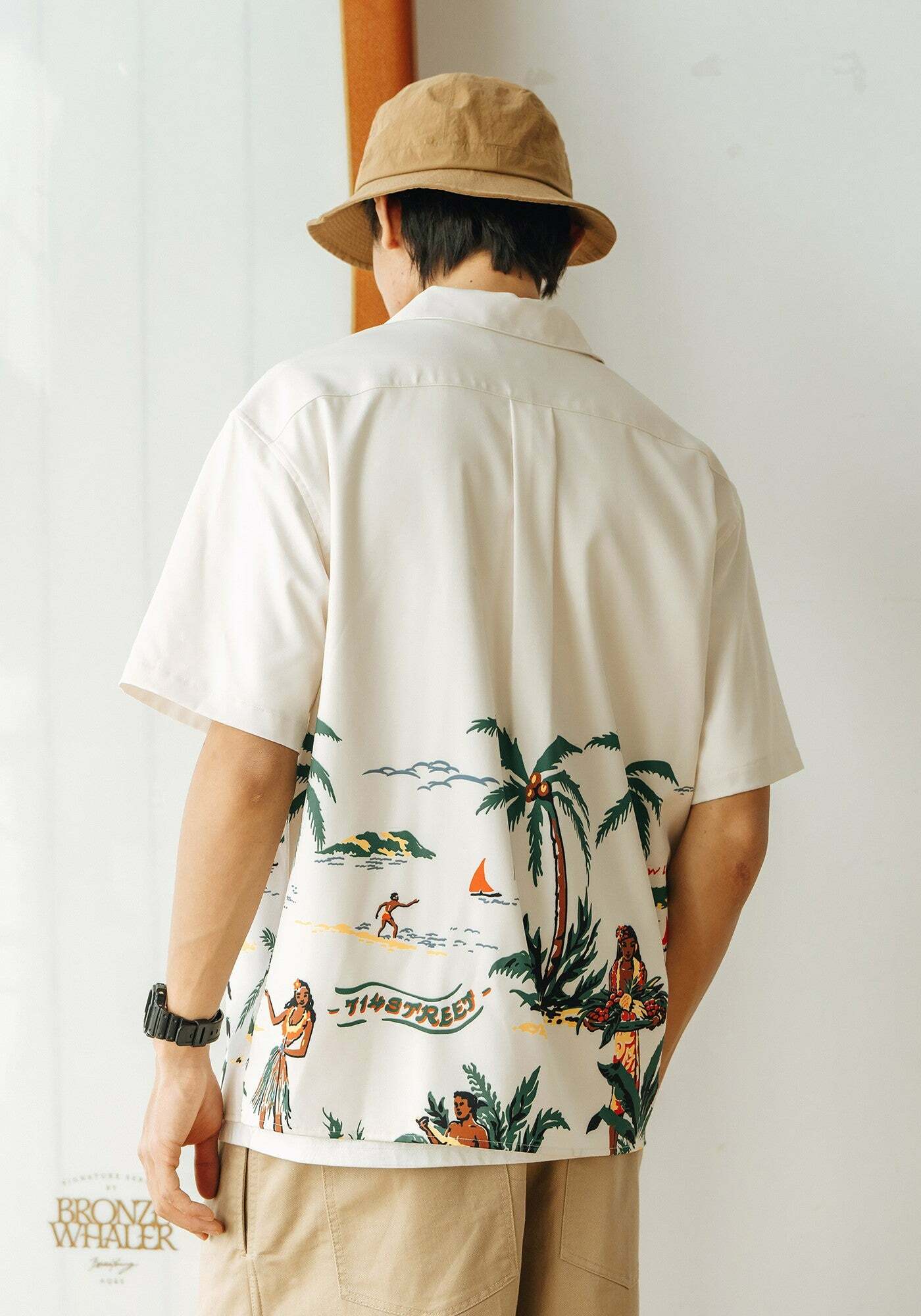 714street 'Breeze' Button-Up Shirt - Y2K Summer Grunge, 90s Retro, Pastel Goth, Y2K Party