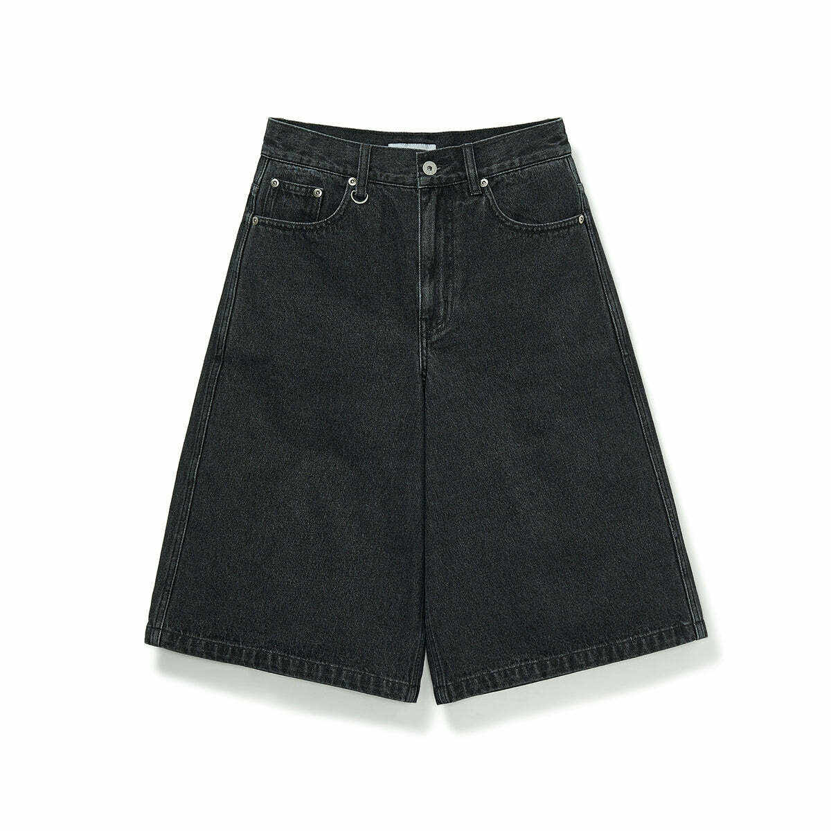714street Y2K Washed Denim Shorts - Retro 90s Grunge, Summer Y2K Outfits, Y2K Fashion Essentials