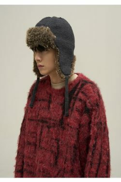 77F7GHT Grid Sweater - Y2K Summer Grunge, 90s Retro, Pastel Goth, Y2K Club &