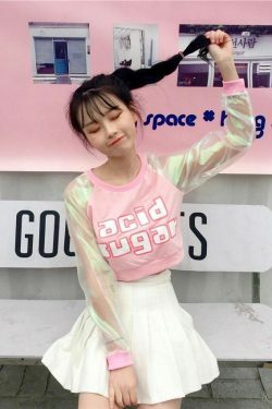 ??? Y2K Grunge Sugar Overdose Space Shirt - Retro 90s Fashion, Summer & Party Outfits ???